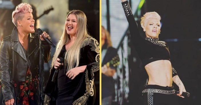 Pink sdílí své myšlenky na stárnutí a Kelly Clarkson souhlasí