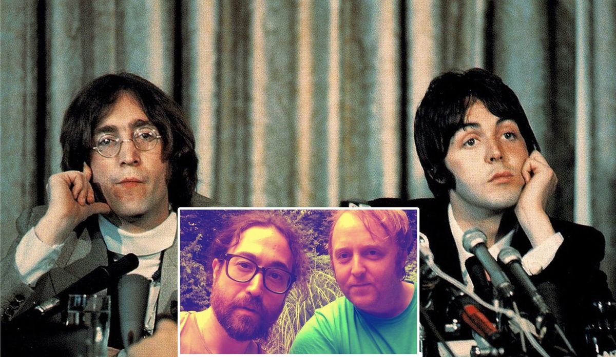 Johno Lennono ir Paulo McCartney