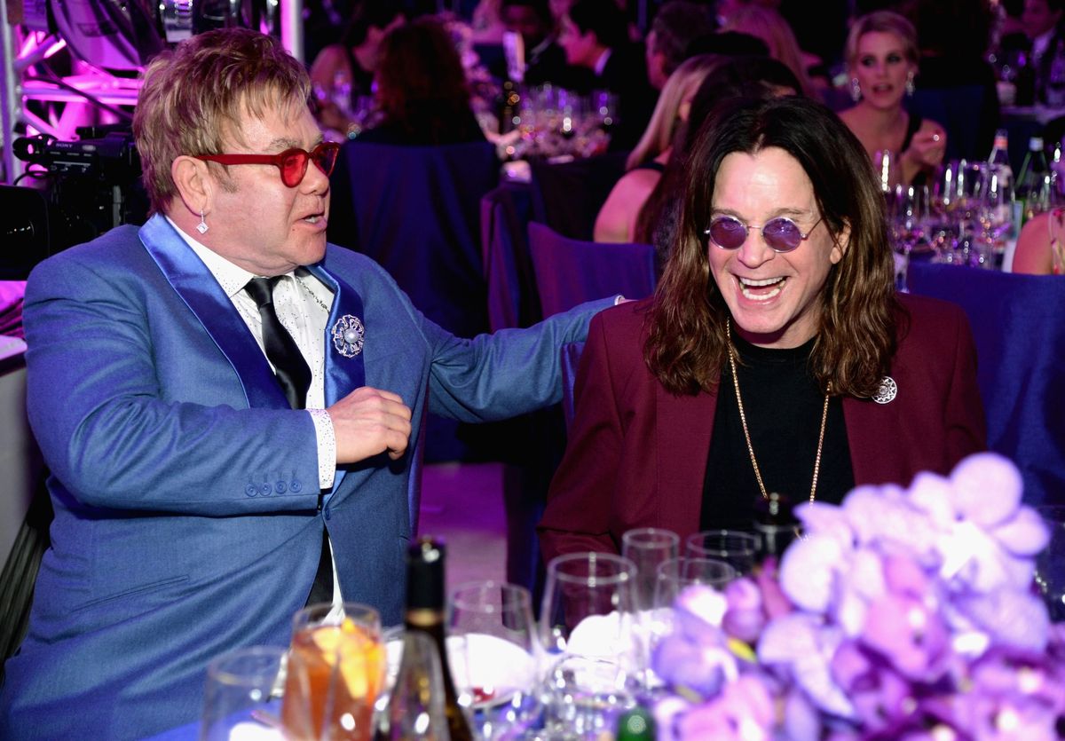 Elton John i Ozzy Osbourne recentment