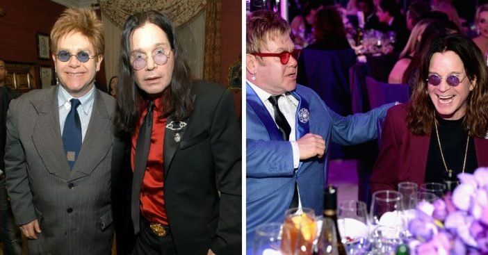 Ozzy Osbourne si oddahne, ker se ni nikoli zabaval z Eltonom Johnom