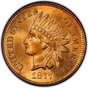 Tento cent byl vyroben během pomalého roku výroby mincí