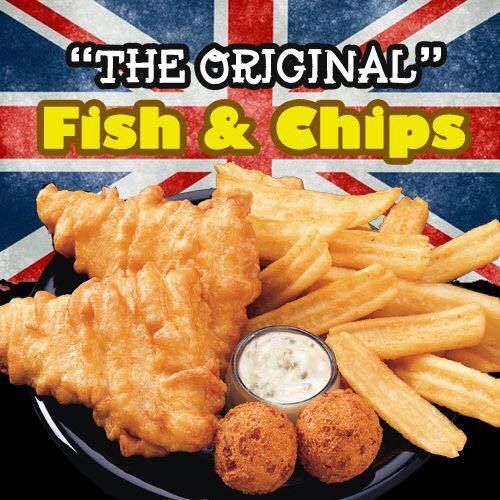 de originele fish and chips van Arthur Treachers