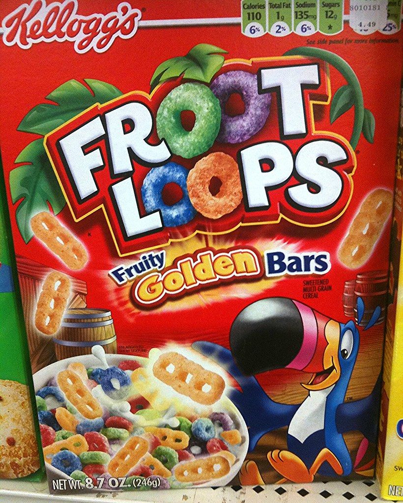 froot loops cereálie