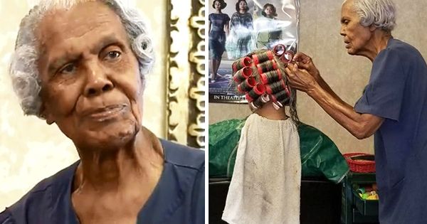 Callie Terrell tem 101 anos e ainda trabalha como cabeleireira