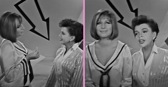 GUARDA_ Judy Garland e Barbra Streisand cantano insieme un bellissimo duetto nel 1963
