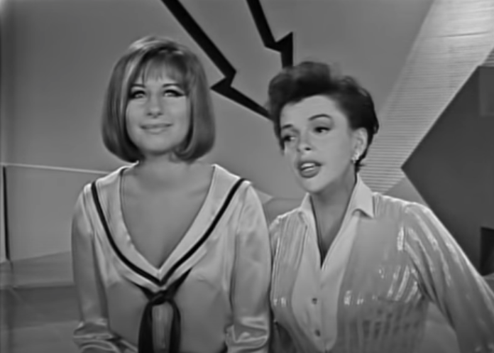 BEKIJK: Duet met Judy Garland en Barbra Streisand in 1963