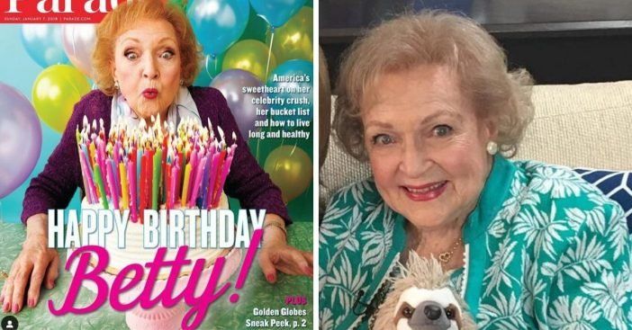 Betty White revela planos para festa de 98 anos