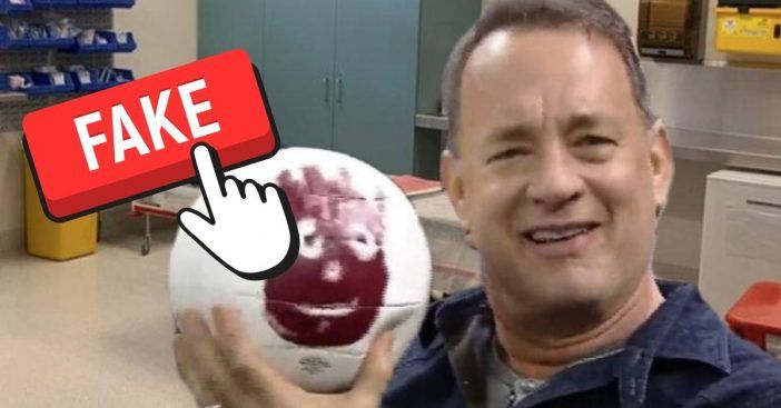 Tom Hanks NENÍ V karanténě Coronavirus s Wilsonem z volejbalu
