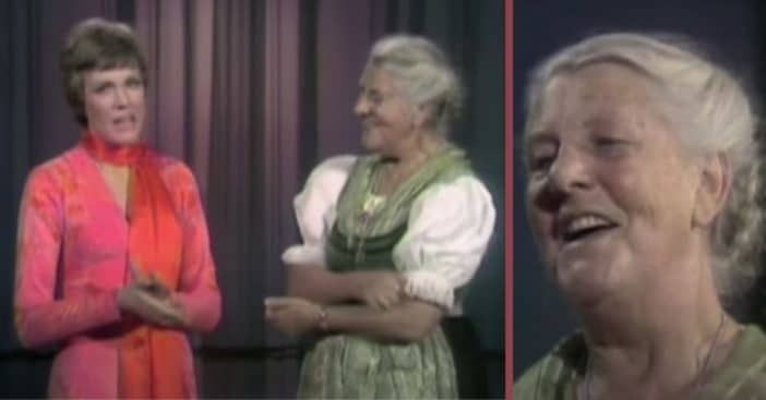 Julie Andrews se setkala se skutečným životem Maria von Trapp