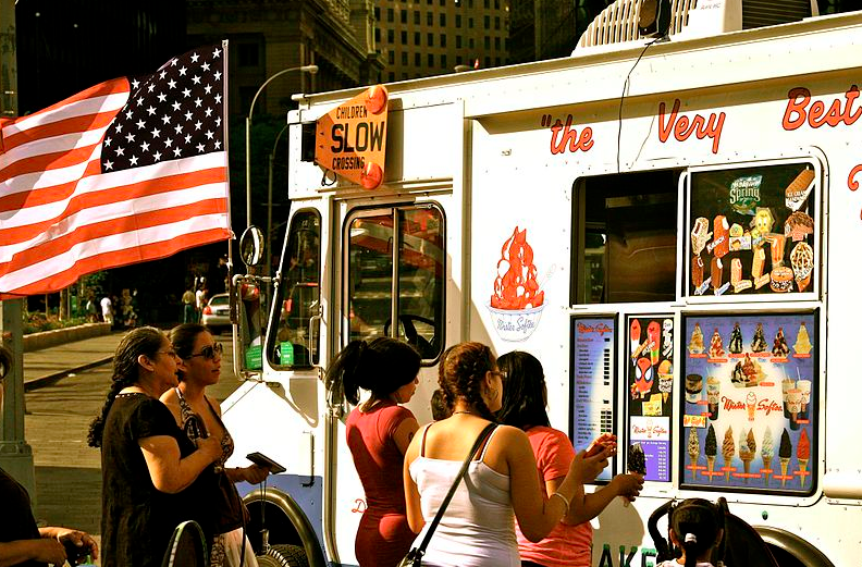 camió de gelats