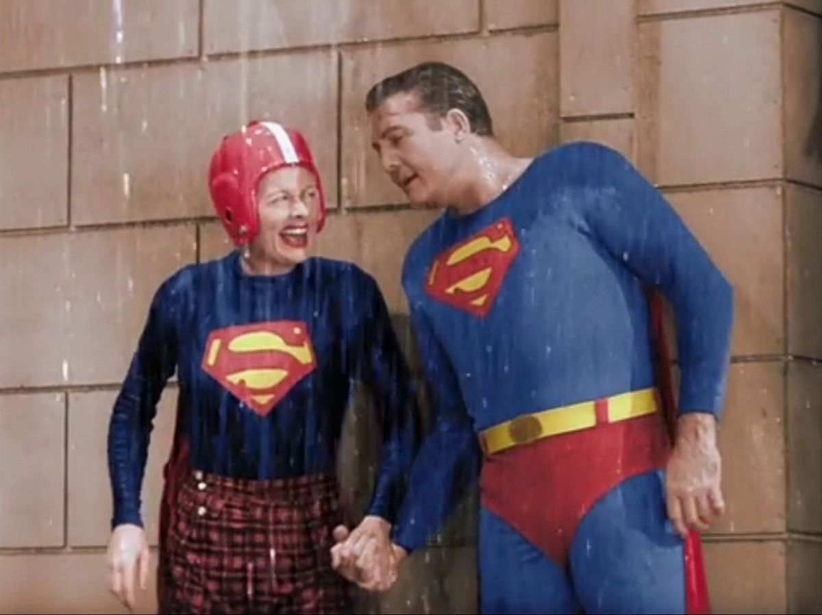 obožujem Lucy in Supermana